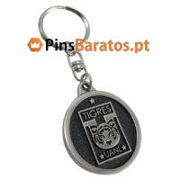 Porta chaves promocionais com logotipo Equipo Tigres