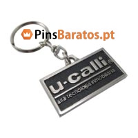 Porta chaves personalizados com logotipo U-Calli