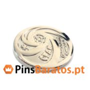 Fabricantes de pins personalizados em cor prata CFAB